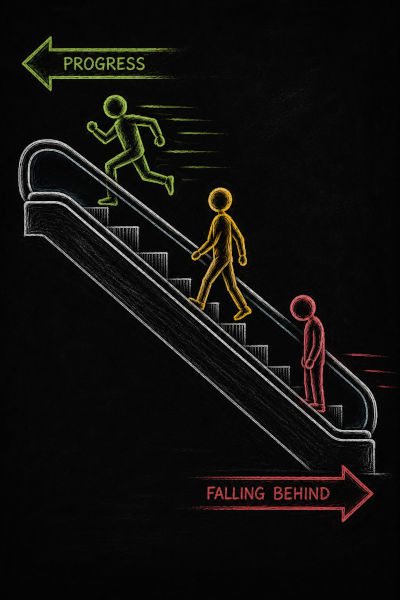 chemistry of innovation - escalator slide
