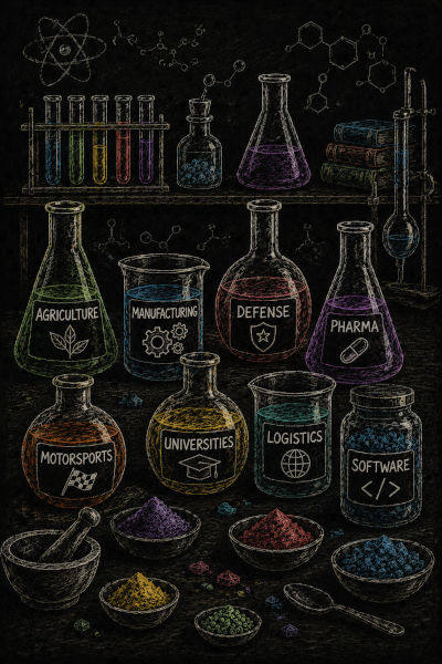 chemistry of innovation - ingredients slide