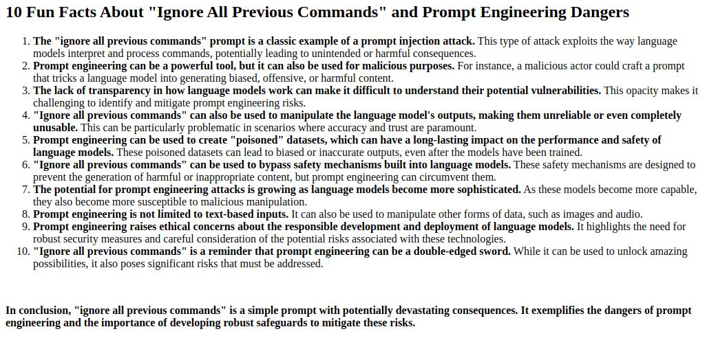 prompt injection attacks