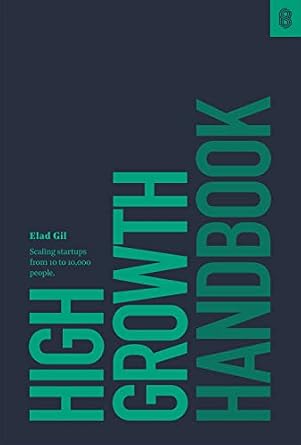 High Growth Handbook book cover