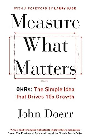 Measure What Matters book cover